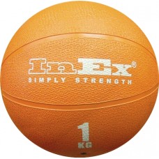 Мяч Набивной Inex Medicine Ball 1 кг оранжевый