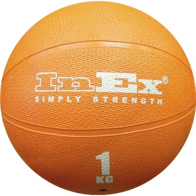 Мяч Набивной Inex Medicine Ball 1 кг оранжевый